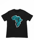 Africa Howzit Map Short Sleeve Cotton Unisex T-shirt